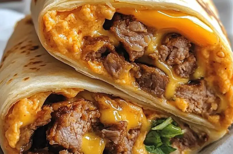 Nacho Cheese Beef Wrap