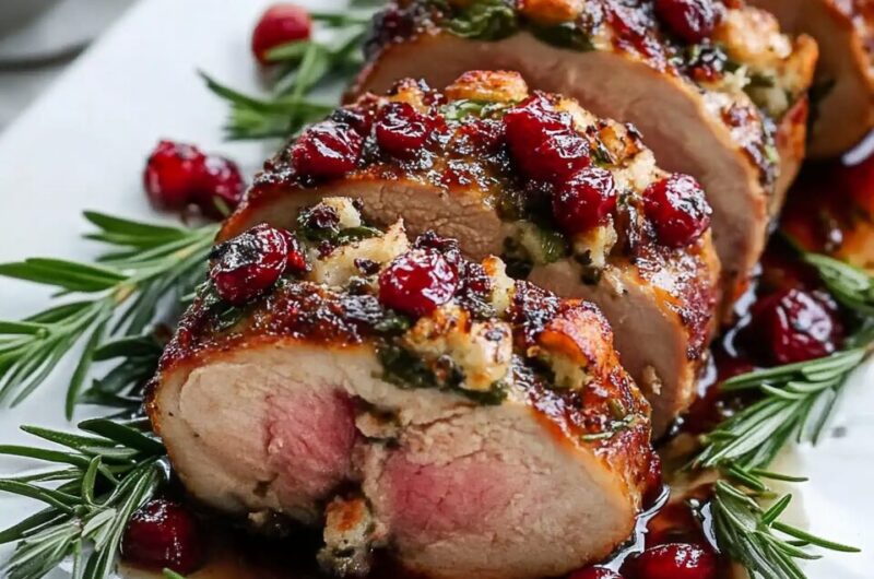 Stuffed Pork Tenderloin