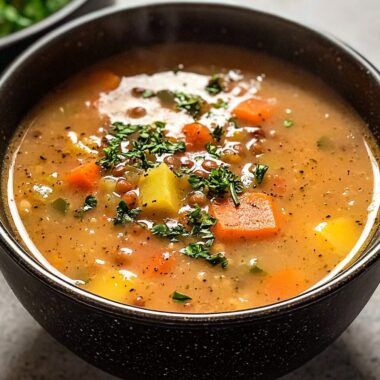 Vegetarian Lentil Soup