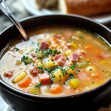 Ham and Vegetable Soup