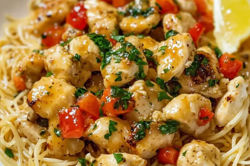 Garlic Butter Chicken Scampi