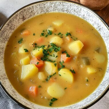 Vegan German Potato Soup