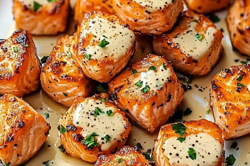 Bang Bang Salmon Bites