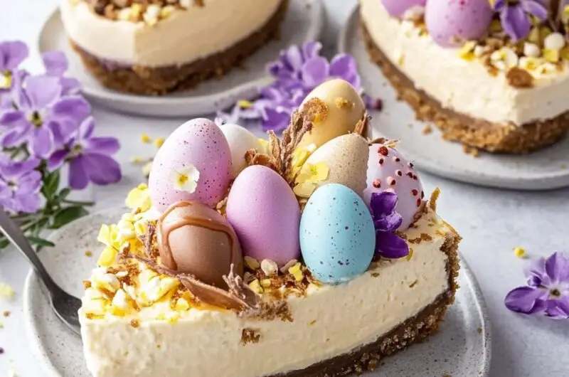 Easter Egg Cheesecake