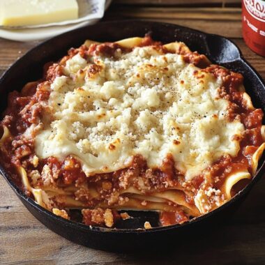 Lasagna Skillet Pie