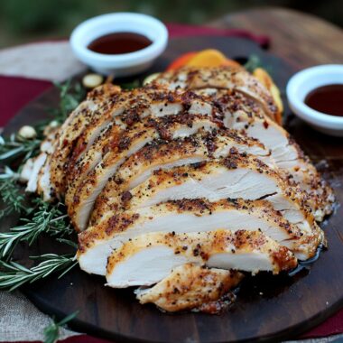 Smoked Peppercorn Turkey Breast