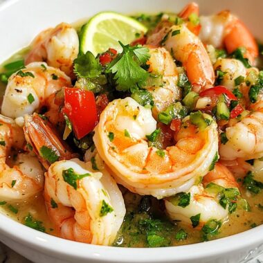 Shrimps in Culichi Salsa