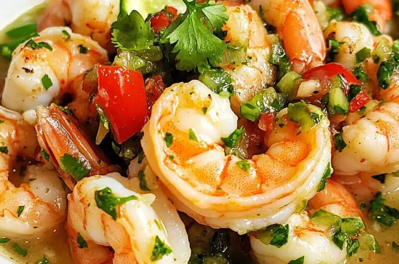 Shrimps in Culichi Salsa