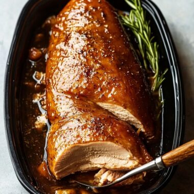 Soy-Marinated Turkey Tenderloin