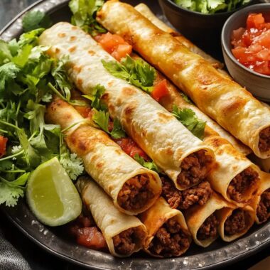 Ground Beef Taquitos