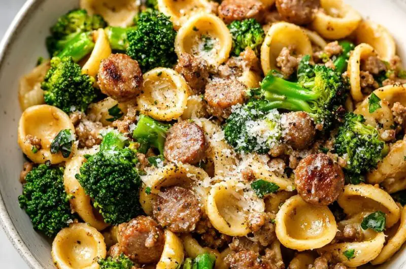Orecchiette with Sausage and Broccoli