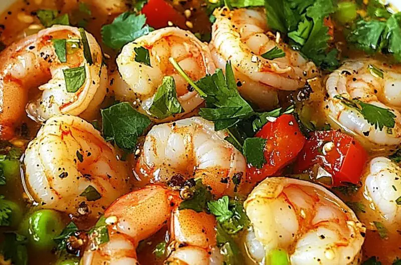 Quick and Spicy Shrimp Soup