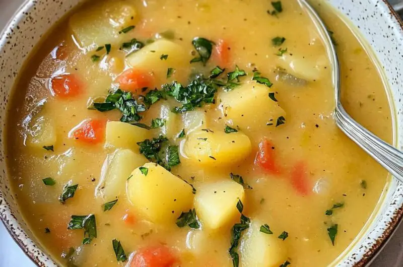 Hearty Vegan German Potato Soup