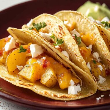 Cheesy Potato Tacos