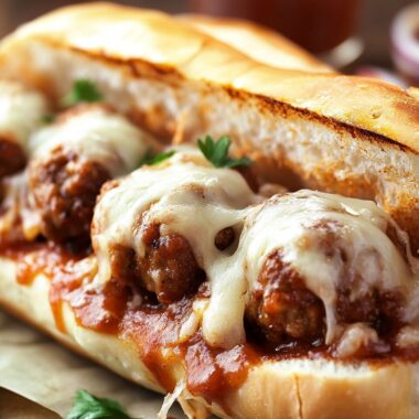 Crockpot Meatball Subs
