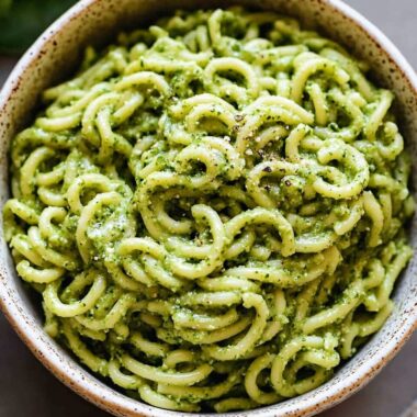 Green Pasta Sauce 2 Green Pasta Sauce