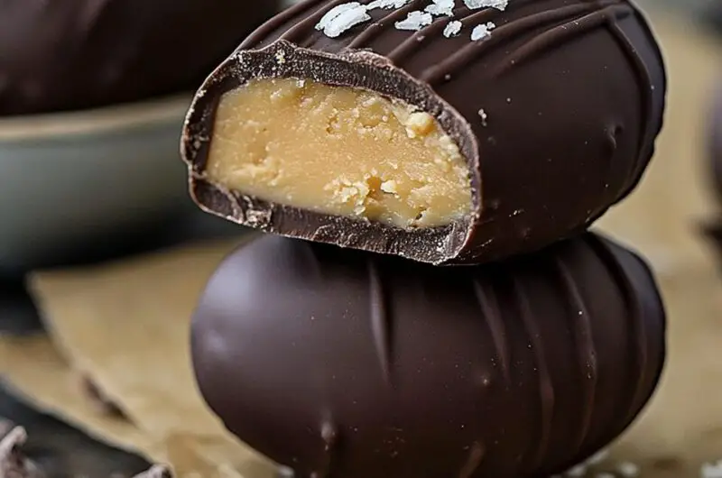 Homemade Chocolate Peanut Butter Eggs