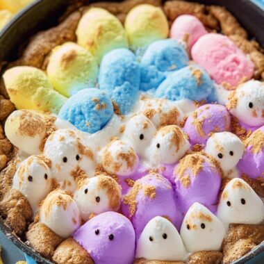 Peeps Skillet S’mores