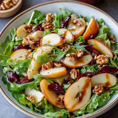 Pear and Walnut Salad