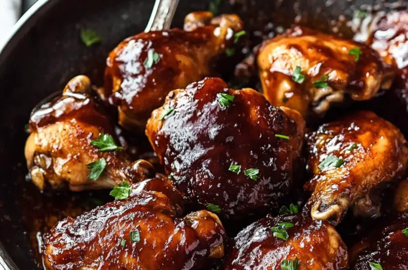 Sticky Guinness Chicken