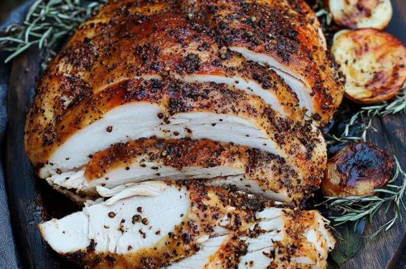 Smoked Peppercorn Turkey Breast
