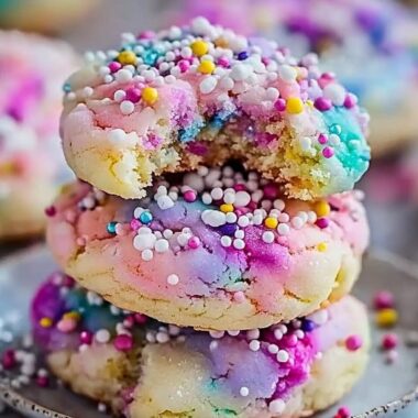 Unicorn Poop Cookies