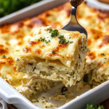 White Chicken Lasagna