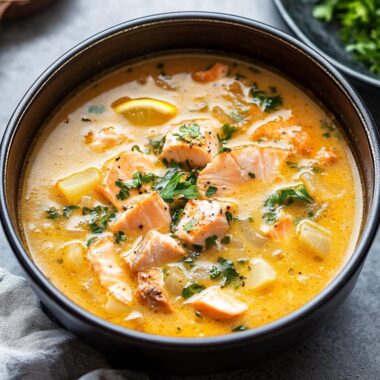 Finnish Salmon Soup 2 Finnish Salmon Soup