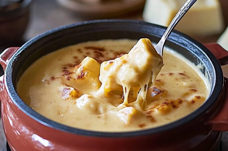Guinness Cheddar Fondue