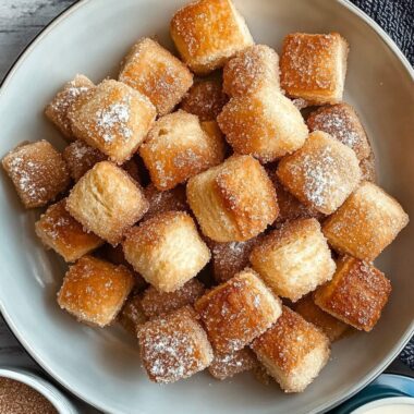 Cinnamon Sugar Biscuit Bites