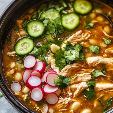 Slow Cooker Chicken Posole