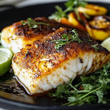 Blackened Cod