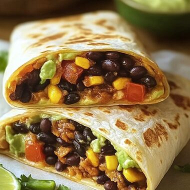 Black Bean Crunch Wrap Supreme