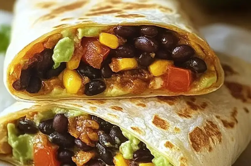 Black Bean Crunch Wrap Supreme