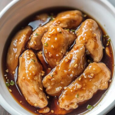 Crockpot Honey Garlic Chicken