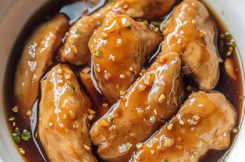 Crockpot Honey Garlic Chicken