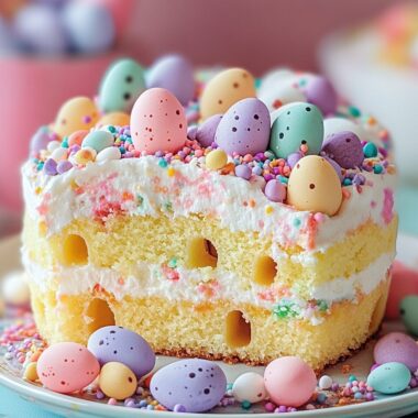 Easter Poke Cake