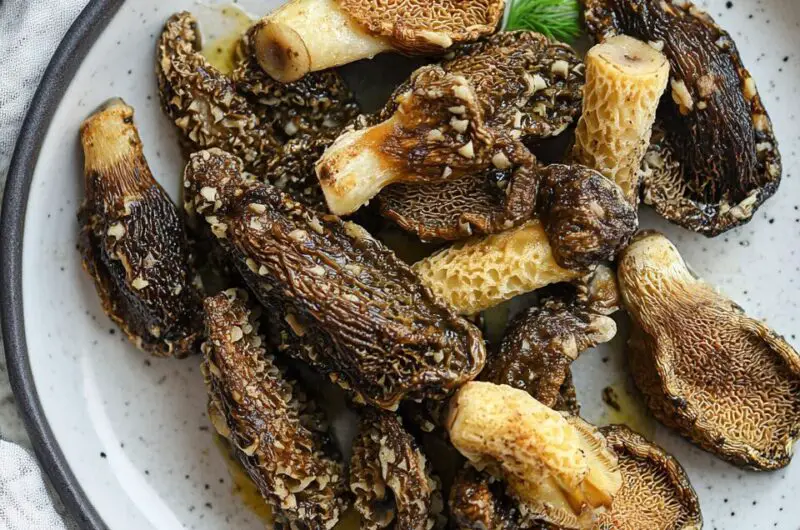 Pan-Fried Morel Mushrooms