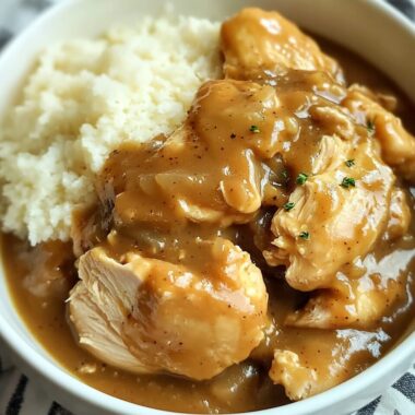 Slow Cooker Chicken and Gravy