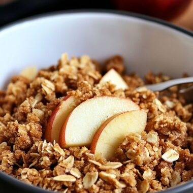 Slow Cooker Apple Crisp