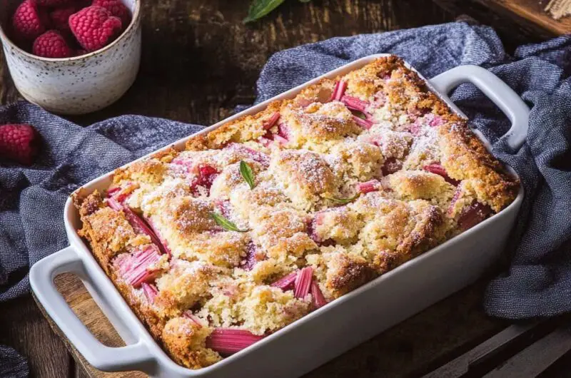Rhubarb Breakfast Cake
