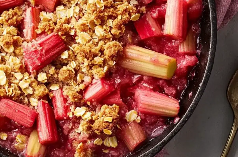 Rhubarb Crisp