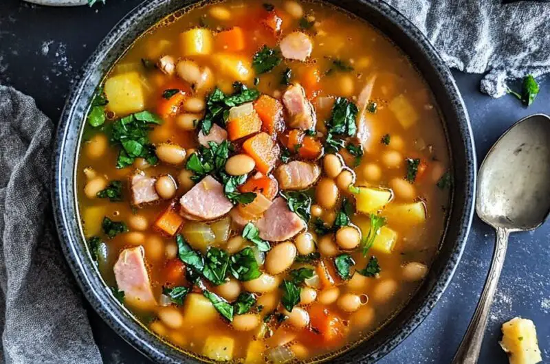 Hearty Ham and Bean Soup