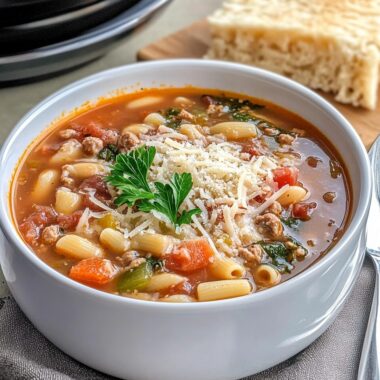 Crock Pot Pasta Fagioli Soup