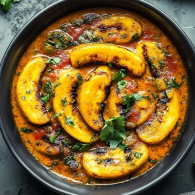 Caribbean-Style Plantain Curry 2 Caribbean-Style Plantain Curry