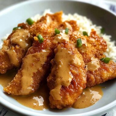 Chinese Peanut Butter Chicken