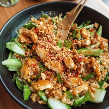 Satay Crispy Rice Salad 2 Satay Crispy Rice Salad