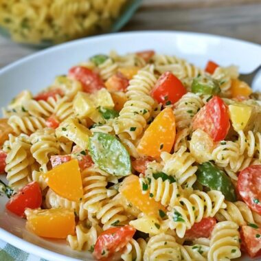 Easy Sunshine Pasta Salad