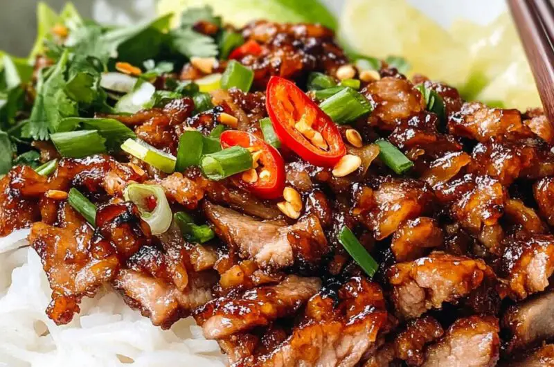 Vietnamese Caramelized Pork Bowls