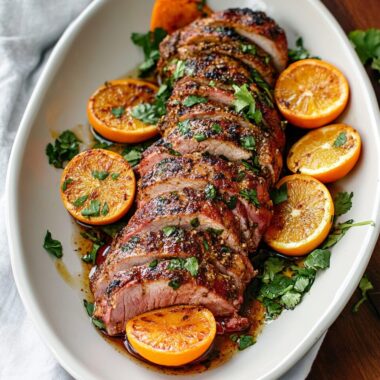 Chile Citrus Roasted Pork Tenderloin
